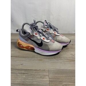 Nike Women's 7.5 Air Max 2021 Lavender Orange Lime Ice Ghost DA1923-500